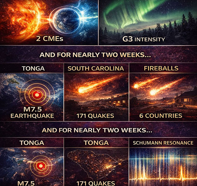 Der Herzschlag der Erde ist derzeit nicht Normal 🌍🚨