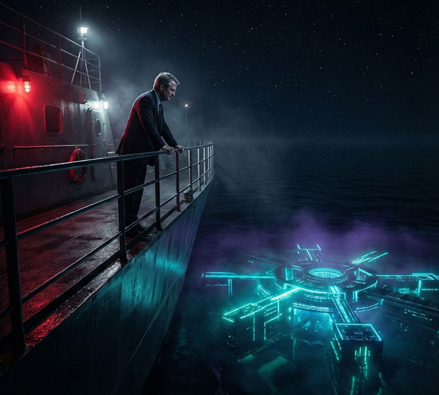 Marineoffiziere decken fünf bis sechs unbemannten Basen Unterwasser auf