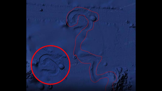 Mysteriöse, fast drei Kilometer breite Kuppel schlängelt sich im Pazifischen Ozean