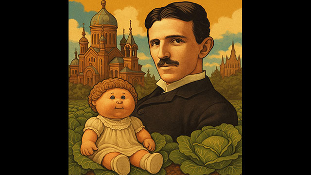 Neuerscheinung: Der Bestseller aus den USA und England nun endlich in Deutsch! „Tesla und die Cabbage Patch Kids“