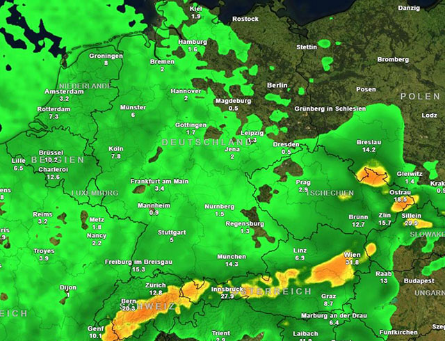 Karte zeigt Winter-Crash im März – diese Regionen trifft es besonders