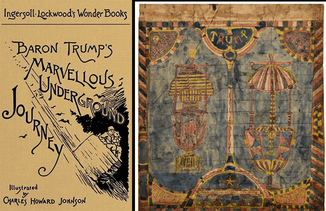 Ist Präsident Trump ein Zeitreisender? Jahrhundertalte Skizzen beflügeln neue Verschwörungstheorien