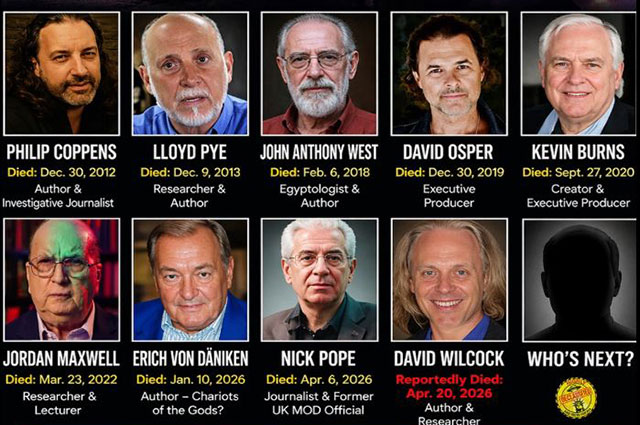 Warum sterben so viele Menschen aus der Fernsehsendung „Ancient Aliens“? Zufall oder steckt mehr dahinter?
