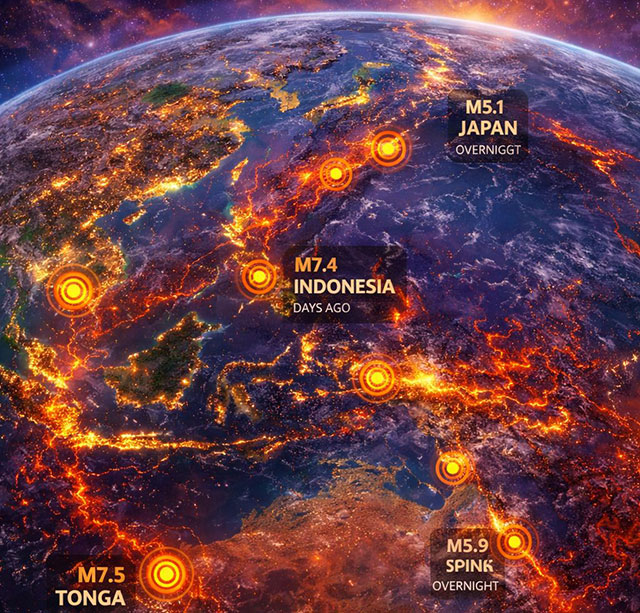 1.098 Erdbeben erfolgten heute… und die meisten von uns haben keines davon gefühlt  🌍⚡