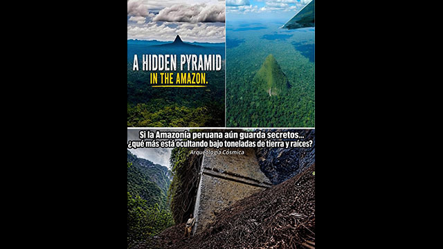 Pyramiden, seltsame Strukturen mitten im Amazonasgebiet: Wer hat das gebaut?