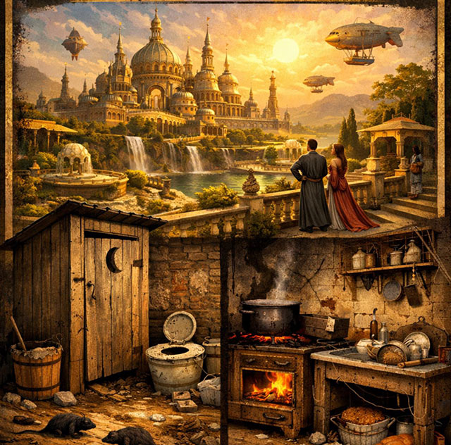 Gefälschte Geschichte: Darum gab es im Reich Tartaria keine Küchen und Toiletten