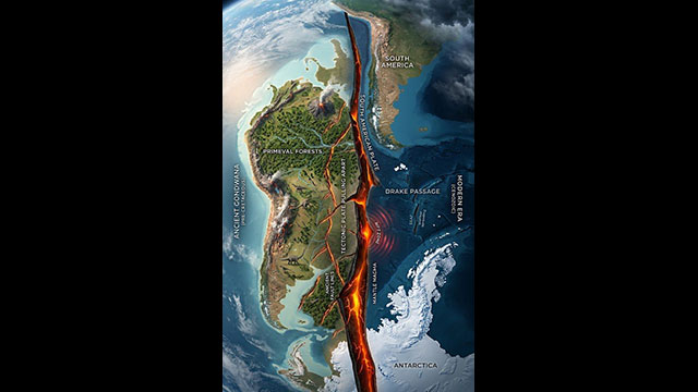 Was wäre, wenn Südamerika und die Antarktische Halbinsel einst verbunden gewesen wären? 🌎🧊