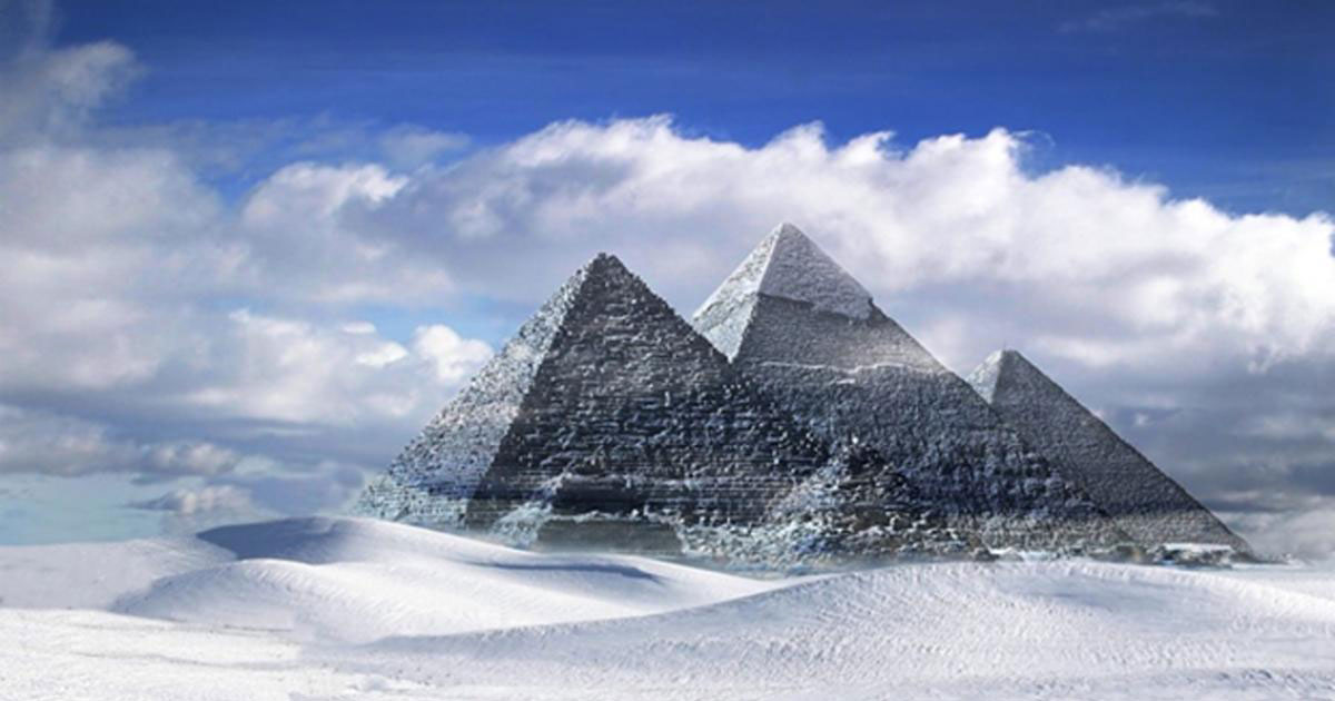 Die große weiße Pyramide: Wussten Sie, dass die große Pyramide von Gizeh einst strahlend weiß war?