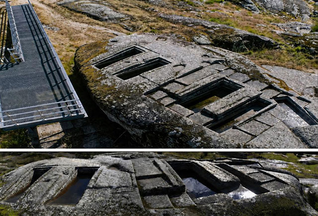 Verbotene Archäologie: Die riesigen Granitblöcke von Panóias die mit einer Präzision verarbeitet wurden die Fragen aufwirft