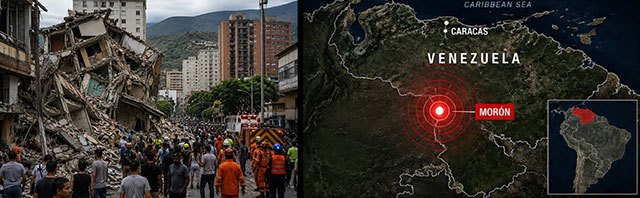 Heftiges Doppel-Erdbeben in Venezuela – Zehntausende Tote befürchtet – Notstand ausgerufen (Videos)