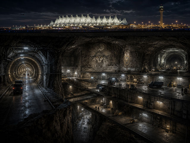 Der Flughafen Denver wird mysteriöse unterirdische Tunnel öffnen, die häufig von Verschwörungstheoretikern erwähnt werden