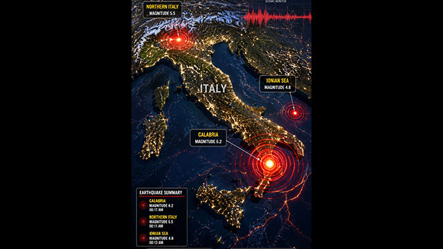 🚨🇮🇹 Italien von seismischer Nacht erschüttert 🇮🇹🚨
