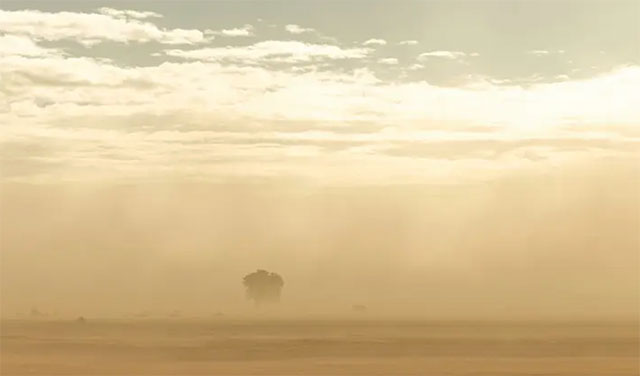 Eine Staubwolke aus der Sahara zieht in den Südosten der USA