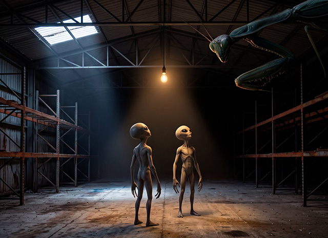 👽🔺 Gottesanbeterinnen sind die Spitzenwesen – nicht die Grauen!