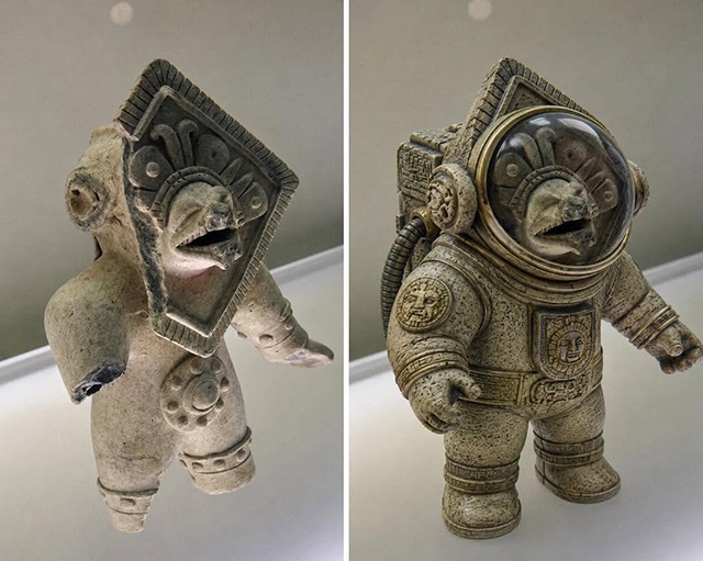 Verbotene Archäologie: 🏺 Urzeitlicher Astronaut oder heiliges Symbol?