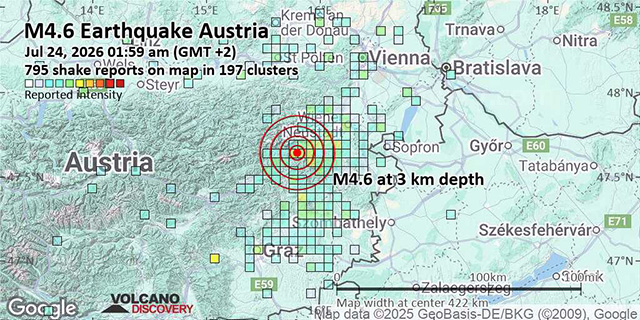 📢❗🚨 Kräftiges Erdbeben in Österreich
