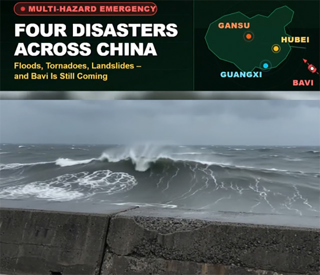 🌧️ Chinas Unwetterkrise spitzt sich zu 🌧️ (Video)
