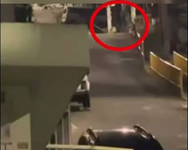 Medienbericht: Polizei filmt Schattenfigur in Kolumbien? (Video)