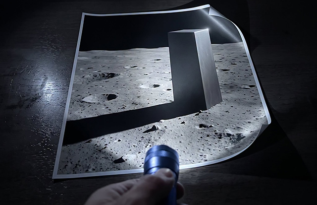 🛸🧱  Auf dem Mond gibt es grosse Monolithen mit geschnittenen rechtwinkeligen Kanten