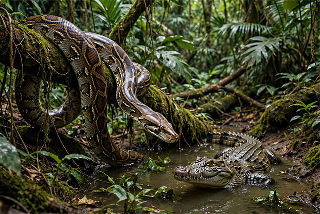 🐍 🐊 Wildtierforscherin reagiert auf Anrufe, in denen behauptet wird, eine Python habe eine Frau gefressen. Was sie in ihrem Magen fand, war noch viel verrückter