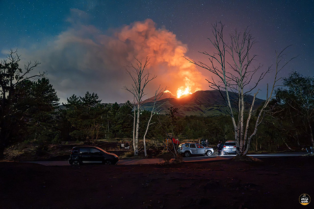 🌋 Vulkan Ätna spuckt Feuer – auch Vulkan Stromboli unter Beobachtung