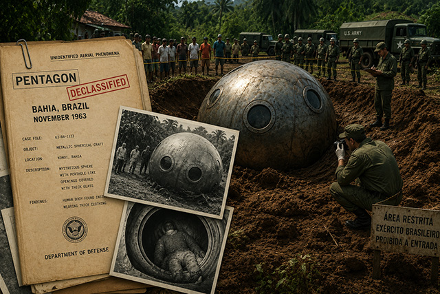 🛸 🎖️ Pentagon: Kleidung des UFO-Mannes von 1963 unentzifferbar