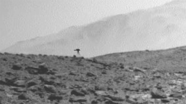 🔴 👽 Mysteriöse fliegende „Qualle“ auf dem Mars entdeckt