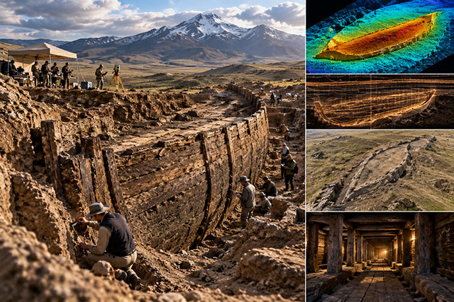 ⛵ ⛏️ Archäologen könnten die Arche Noah endlich gefunden haben, da verräterische Spuren entdeckt wurden