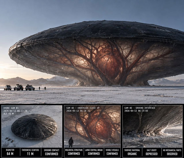👽🛸 Was wenn UFOs keine Maschinen sondern lebendige Wesen sind?