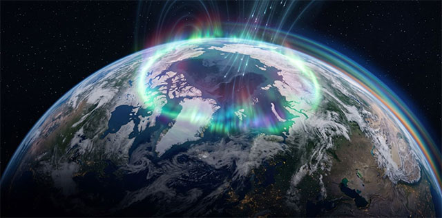 🌍 💥 Ein Sonnensturm im Januar zerstörte bis zu 70 % der Ozonschicht hoch über den Polen
