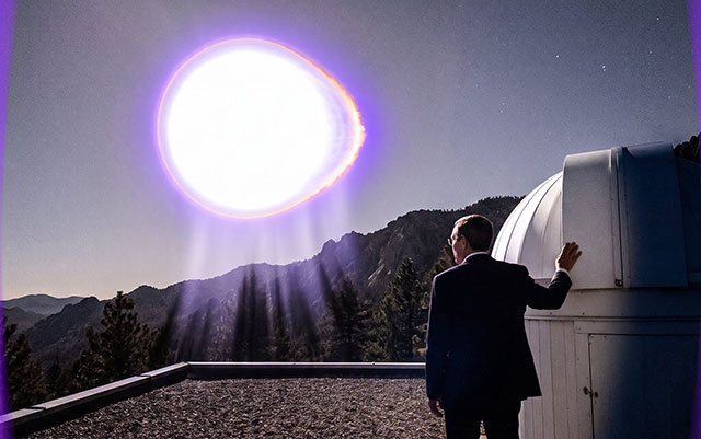 🔥🛸   Es würde die Sonne überstrahlen