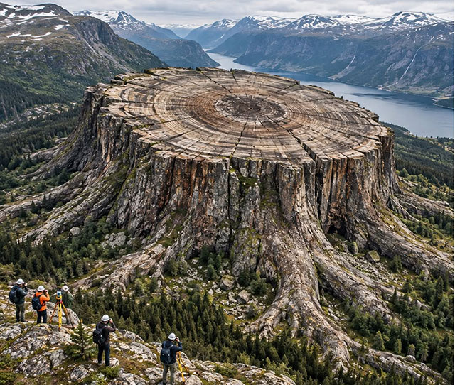 🪾 🌲 Riesenbäume: Was wäre, wenn der Weltenbaum gefällt worden wäre?