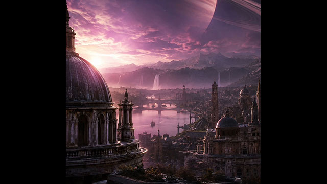 🗺️ 📌  Gefälschte Geschichte: Tartaria, Saturn am Himmel und die purpurnen Morgendämmerung