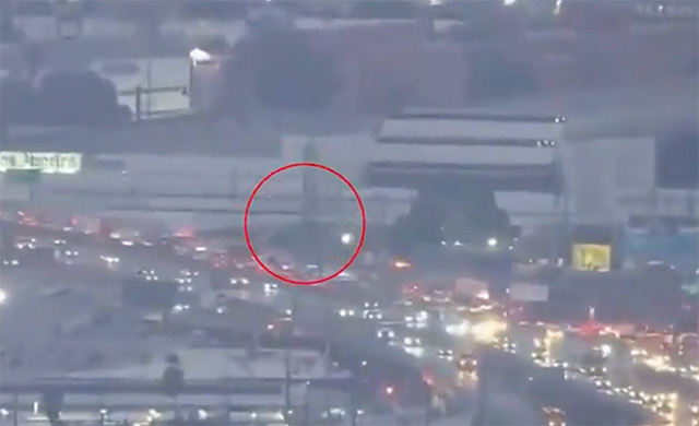 🛸 👽 UFO-Sichtung? Mysteriöse Kugel über Los Angeles im Straßenverkehr gefilmt (Video)