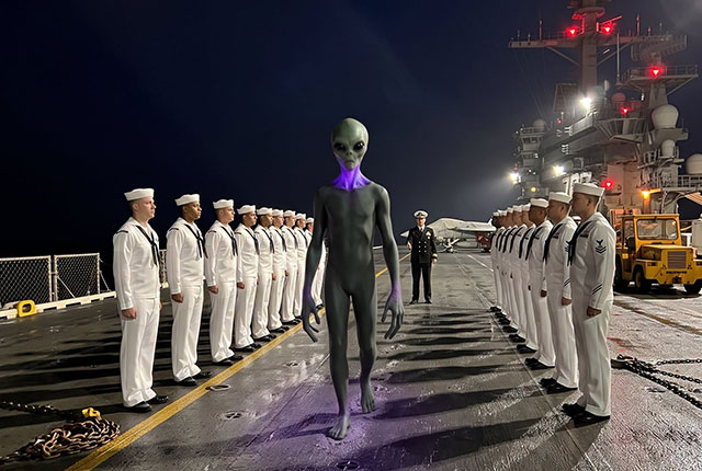 🛸🤝 Gibt es eine Vereinbarung mit ihnen?
