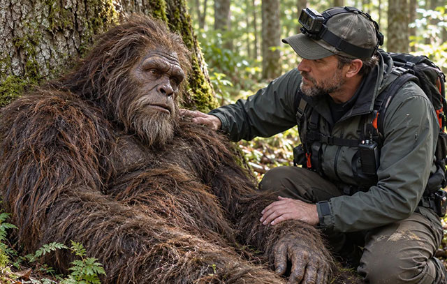 🌲💀 Ein sterbender Bigfoot, die Helmkamera eines Rettungshelfers und ein Familienbuch
