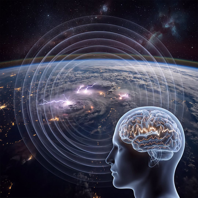 🧠 🌍 Die Erde pulsiert mit einer Frequenz, die der des Gehirns nahekommt. Welche Auswirkungen hat das?