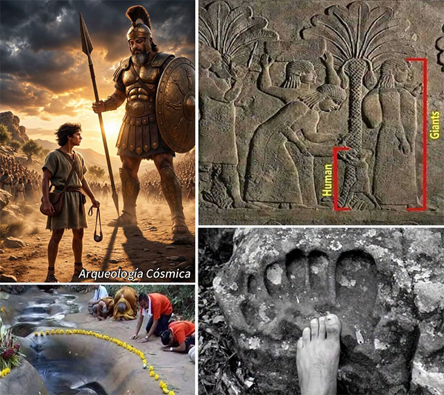 🗿 📜 Die Sintflut tilgte ihre Spuren nicht: Die Nephilim und das Rätsel der Riesen, die Jahrhunderte nach Noah erneut in biblischen Berichten auftauchten