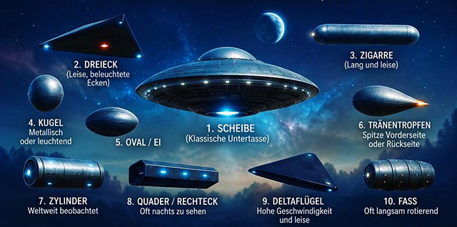 🛸 Klassifizierung von UFOs 🛸