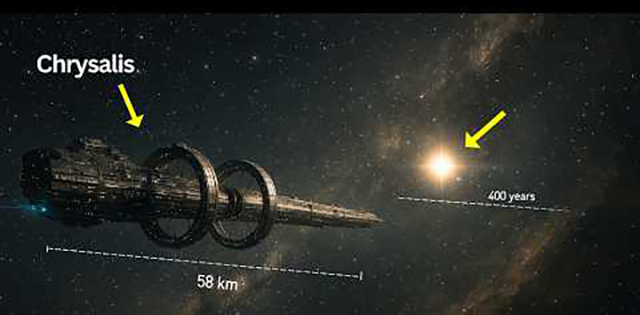 🛸 🚀 58 Kilometer lang: Dieses Raumschiff soll Tausende für immer von der Erde wegbringen (Video)